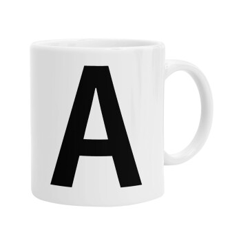 Μονόγραμμα , Ceramic coffee mug, 330ml