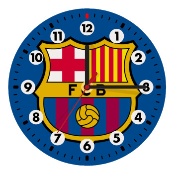 Barcelona FC, Wooden wall clock (20cm)