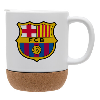 Barcelona FC, Ceramic coffee mug Cork (MAT), 330ml (1pcs)