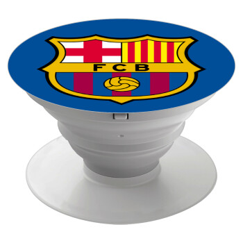 Barcelona FC, Phone Holders Stand  Λευκό Βάση Στήριξης Κινητού στο Χέρι