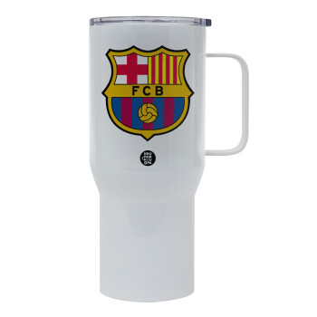 Barcelona FC, Mega Stainless steel Tumbler with lid, double wall 750L