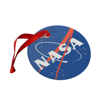 Nasa, Christmas ornament glass 9cm