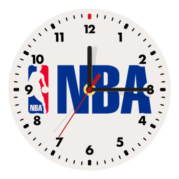 NBA, Ρολόι τοίχου ξύλινο (20cm)