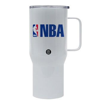 NBA, Mega Stainless steel Tumbler with lid, double wall 750L