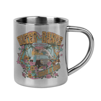 Outerbanks paradise on earth, Mug Stainless steel double wall 300ml