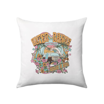 Outerbanks paradise on earth, Sofa cushion 40x40cm includes filling