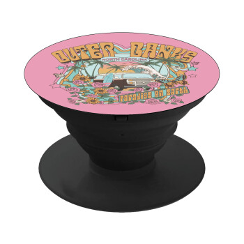 Outerbanks paradise on earth, Phone Holders Stand  Black Hand-held Mobile Phone Holder