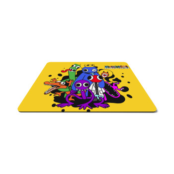 Rainbow friends, Mousepad rect 27x19cm