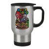 with lid stainless steel thermos (450ml)