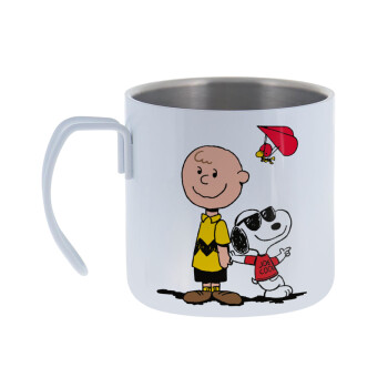 Snoopy & Joe, Κούπα Ανοξείδωτη διπλού τοιχώματος 400ml