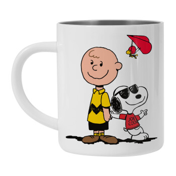 Snoopy & Joe, Mug Stainless steel double wall 300ml