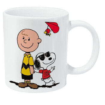 Snoopy & Joe, Κούπα Giga, κεραμική, 590ml