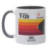 Mug colored grey, ceramic, 330ml