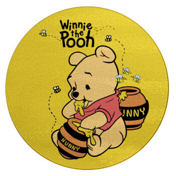 Winnie the Pooh, Επιφάνεια κοπής γυάλινη στρογγυλή (30cm)