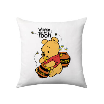 Winnie the Pooh, Sofa cushion 40x40cm includes filling