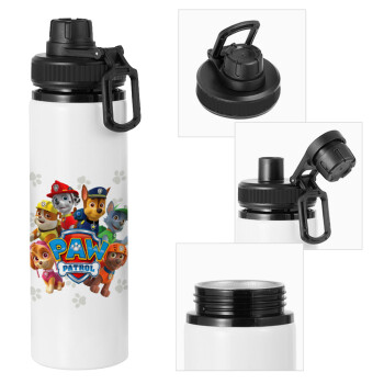 PAW patrol, Metal water bottle with safety cap, aluminum 850ml