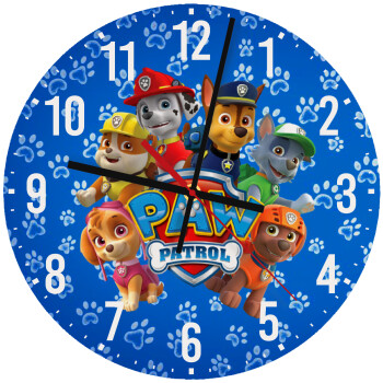 PAW patrol, Ρολόι τοίχου ξύλινο (30cm)