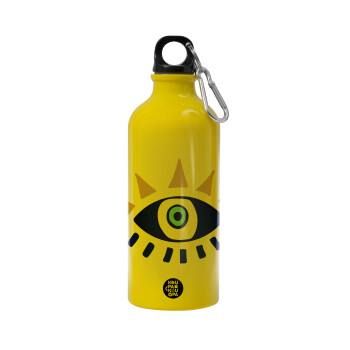 blue evil eye, Water bottle 600ml