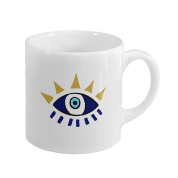 blue evil eye, Κουπάκι κεραμικό, για espresso 150ml