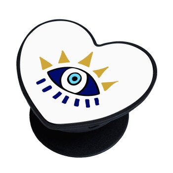 blue evil eye, Phone Holders Stand  καρδιά Μαύρο Βάση Στήριξης Κινητού στο Χέρι
