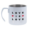 Mug Stainless steel double wall 400ml