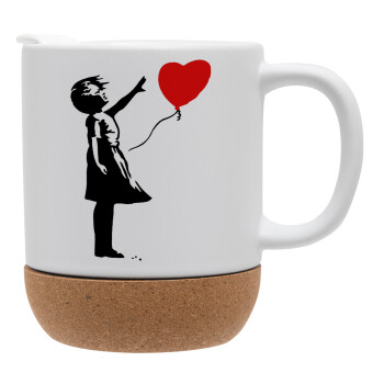 Banksy (Hope), Ceramic coffee mug Cork (MAT), 330ml (1pcs)