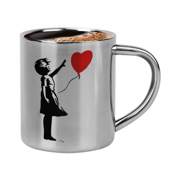 Banksy (Hope), Double-wall metal cup for espresso (220ml)