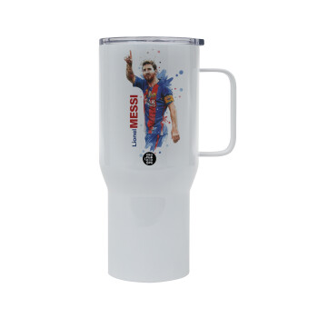 Lionel Messi, Mega Stainless steel Tumbler with lid, double wall 750L