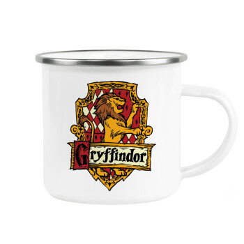 Gryffindor, Harry potter, Κούπα Μεταλλική εμαγιέ λευκη 360ml