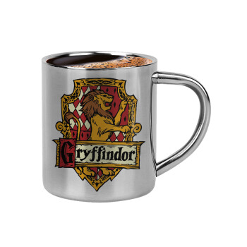 Gryffindor, Harry potter, Κουπάκι μεταλλικό διπλού τοιχώματος για espresso (220ml)