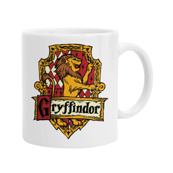 Gryffindor, Harry potter, Ceramic coffee mug, 330ml (1pcs)