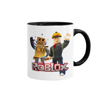 Roblox, Mug colored black, ceramic, 330ml