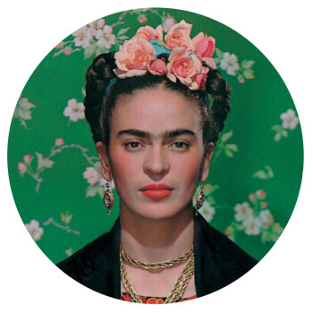 Frida Kahlo, Mousepad Round 20cm