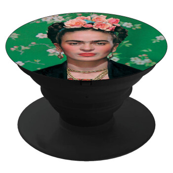 Frida Kahlo, Phone Holders Stand  Black Hand-held Mobile Phone Holder