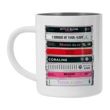 Maneskin Cassette, Mug Stainless steel double wall 300ml