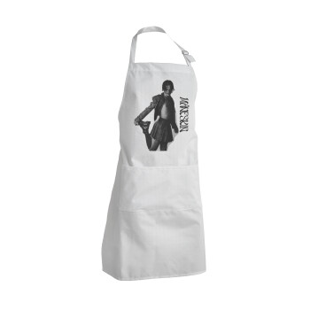 Maneskin Damiano David, Adult Chef Apron (with sliders and 2 pockets)