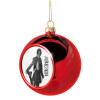 Christmas tree ball Red 8cm