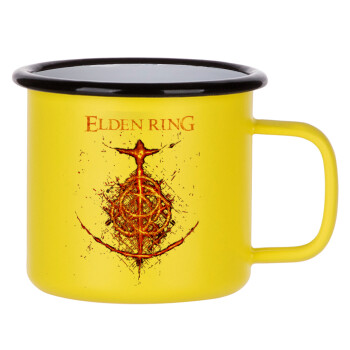 Elden Ring, Metallic enamel MATT Yellow cup 360ml