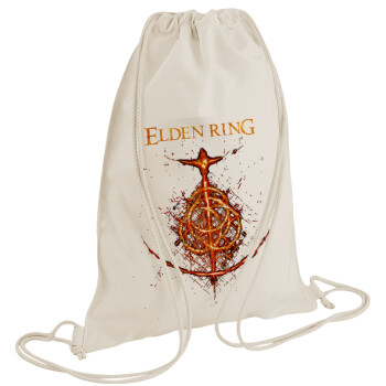 Elden Ring, Backpack bag GYMBAG natural (28x40cm)