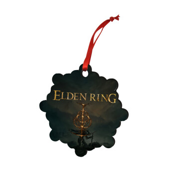 Elden Ring, Christmas ornament snowflake wooden 7.5cm