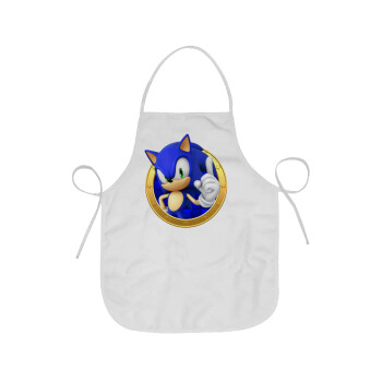 Sonic the hedgehog, Chef Apron Short Full Length Adult (63x75cm)