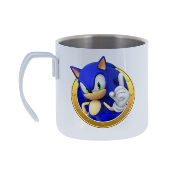 Sonic the hedgehog, Mug Stainless steel double wall 400ml