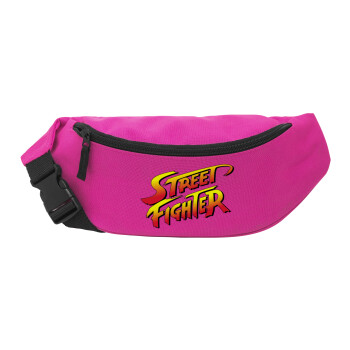 Street fighter, Unisex waist bag (banana) in PINK color with 2 pockets