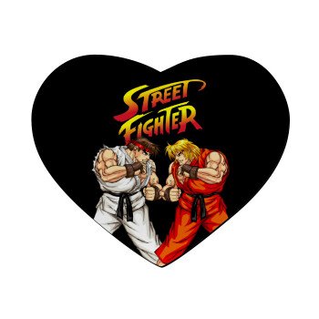 Street fighter, Mousepad heart 23x20cm