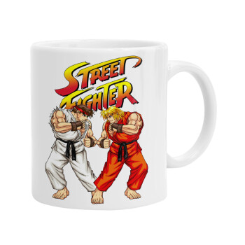 Street fighter, Ceramic coffee mug, 330ml