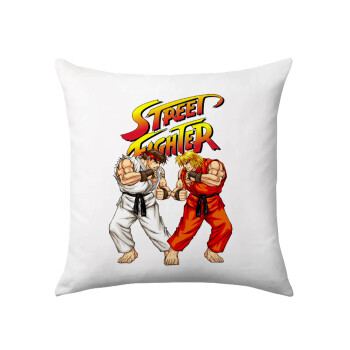 Street fighter, Μαξιλάρι καναπέ 40x40cm περιέχεται το  γέμισμα