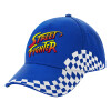 Adult Ultimate BLUE RACING Cap, (100% COTTON DRILL, ADULT, UNISEX, ONE SIZE)