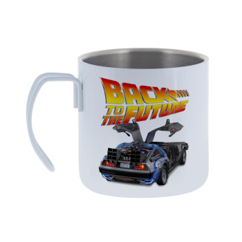 Back to the future, Mug Stainless steel double wall 400ml