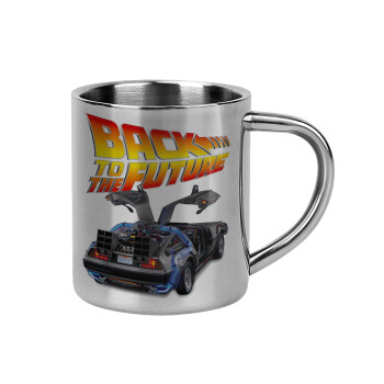 Back to the future, Mug Stainless steel double wall 300ml