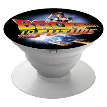 Back to the future, Phone Holders Stand  White Hand-held Mobile Phone Holder